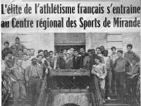 Stage au Creps de Dijon on peut reconnaître entre autres de G à D : Alles, Collardot, Dugarreau, Max Boulois, Prost, Hassaine, Caprice, Thiam, Brakchi, Maigrot, Alard, Périllat, Balastre, Cohen, Pierron, Deprez.