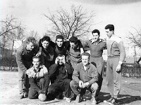 Haut : Gaulard, Noiret, Pécout, Bellet, Pons, Ratinaud, Bas : Dameron, Smith, Alles